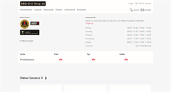 Desktop Screenshot of bbq-grill-shop.de